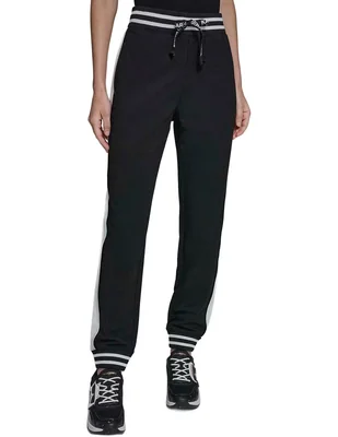 Pants slim Karl Lagerfeld Paris con jareta para mujer