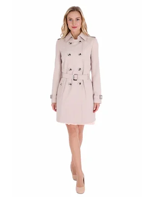Gabardina impermeable con bolsillos Shyla para mujer