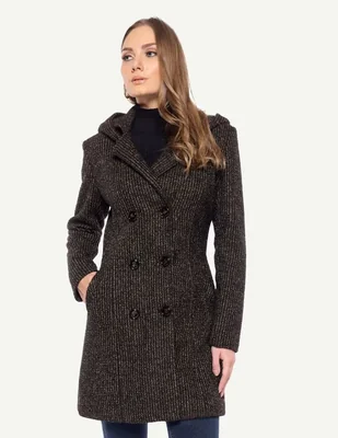 Abrigo Karla D' Liz regular para mujer