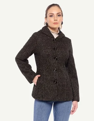 Abrigo Karla D' Liz regular para mujer