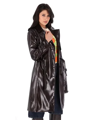 Gabardina impermeable con bolsa Shyla para mujer