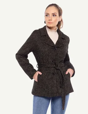 Abrigo Karla D' Liz regular para mujer