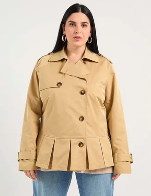 Gabardina The Pattern para mujer