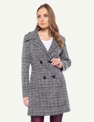 Abrigo Karla D' Liz regular para mujer