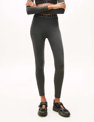 Legging Tommy Jeans a la cintura alta con elástico para mujer