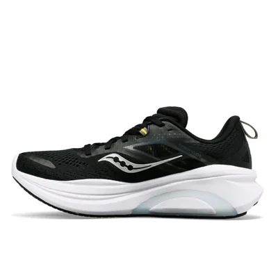 Zapatilla Saucony Omni 22 para Hombre Negra/Blanca 27 cm Ancha