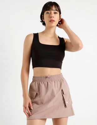 Falda corta Puma cintura alta