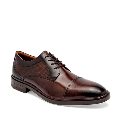 Oxford Jockey Club zapato vestir para hombre café cod 141360-F