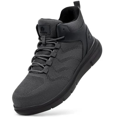 Botas de Trabajo FitVille 36 Extra Anchas con Punta de Acero Compuesta