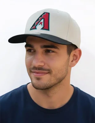 Gorra visera curva snapback para béisbol mitchell and ness pro pinch diamondbacks arizona diamondbacks unisex
