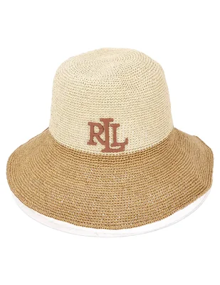 Sombrero bucket Lauren Ralph Lauren estampado bloques de color
