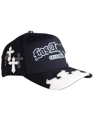 Gorra con visera curva casual Big Boss Los Angeles Angels adulto