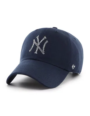 Gorra visera curva correa ajustable 47 Brand rhinestone mlb New York yankees unisex