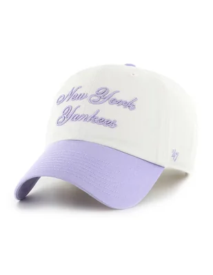 Gorra visera curva correa ajustable casual 47 Brand Gelato TT 47 Clean Up MLB New York Yankees adulto