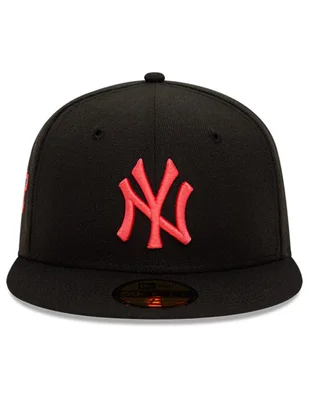 Gorra visera plana cerrada casual New Era New York Yankees para hombre