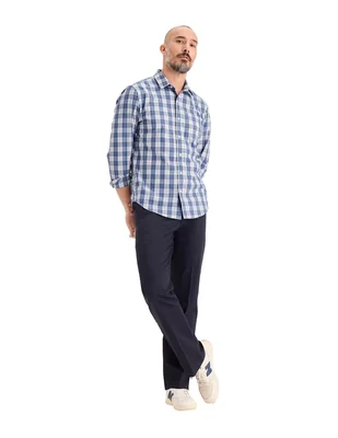 Camisa casual Dockers de algodón manga larga para hombre
