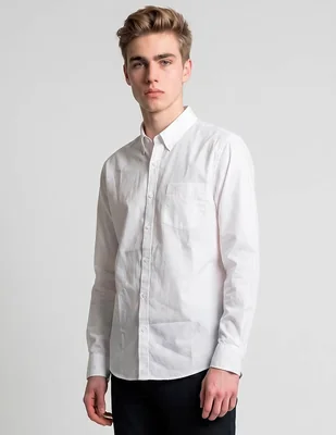 Camisa de vestir Aéropostale de algodón manga larga para hombre