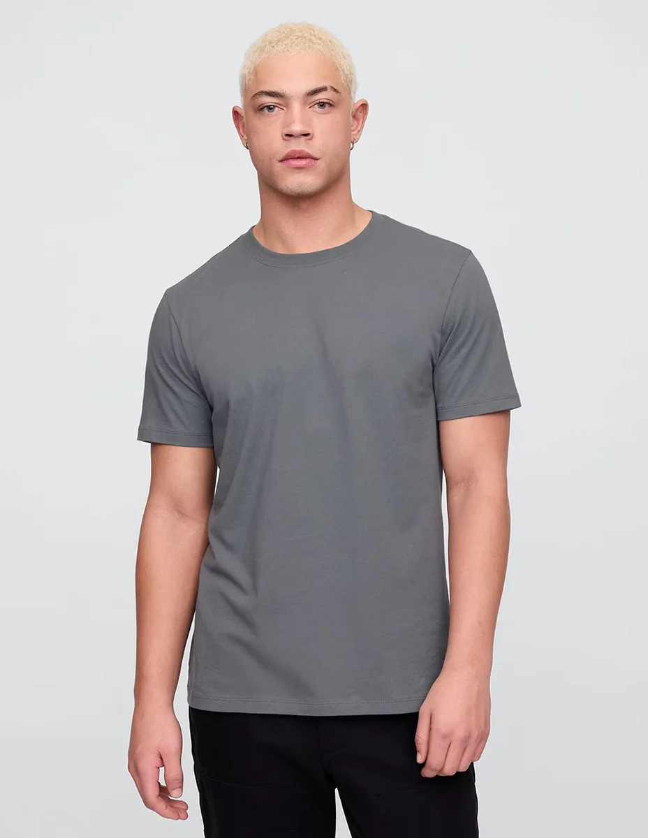 Playera cuello redondo para hombre