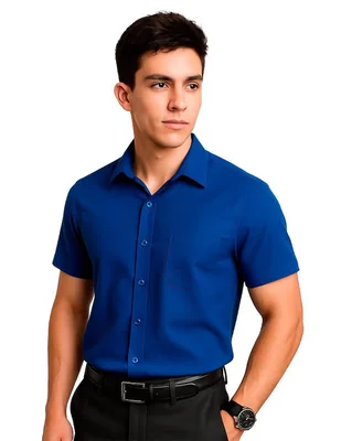 Camisa casual Medizin Uniformes manga corta para hombre