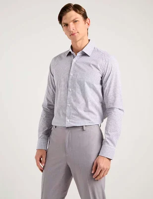 Camisa de vestir Scappino de algodón manga larga para hombre