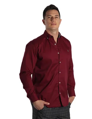 Camisa casual Muletta de algodón manga larga para hombre