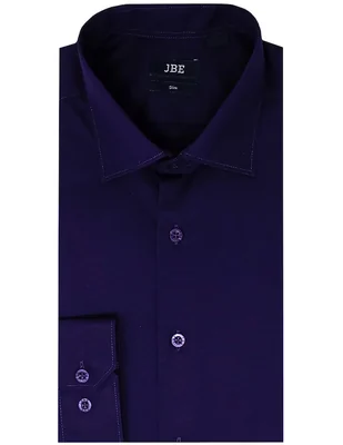 Camisa de vestir Jbe manga larga para hombre