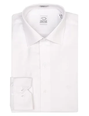 Camisa de vestir Oscar de la Renta manga larga para hombre