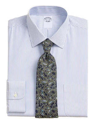 Camisa formal Brooks Brothers manga larga para hombre