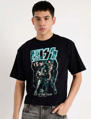 Playera Tee Bar Kiss cuello redondo para hombre
