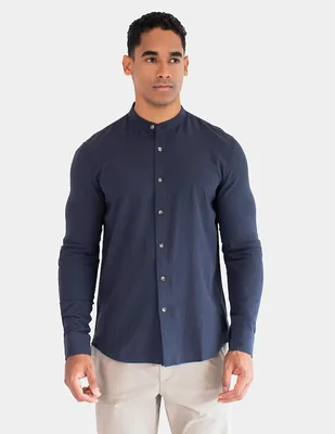 Camisa casual Generra manga larga para hombre