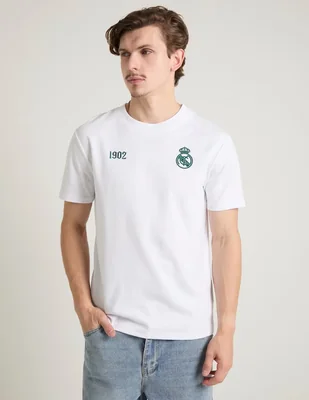 Playera Real Madrid cuello redondo para hombre