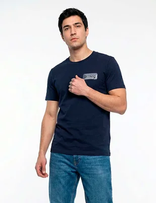 Playera Nautica cuello redondo para hombre