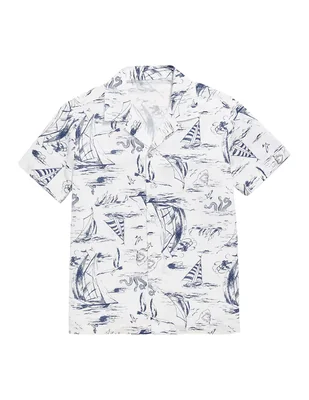 Camisa casual old navy de algodón manga corta para niño