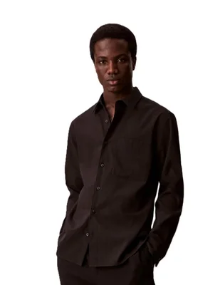 Camisa casual Calvin Klein manga larga para hombre