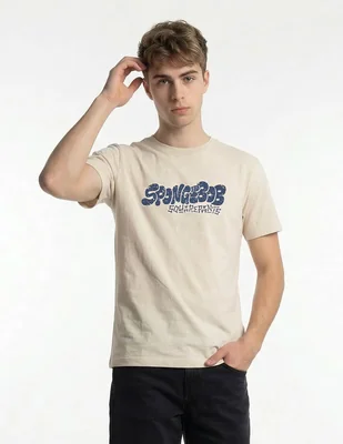 Playera Spongebob? Squarepants cuello redondo para hombre