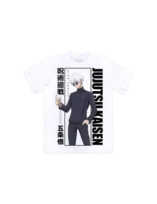 Playera Mascara De Latex Jujutsu Kaisen cuello redondo para hombre