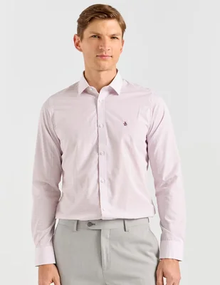 Camisa de vestir Original Penguin de bambú manga larga para hombre