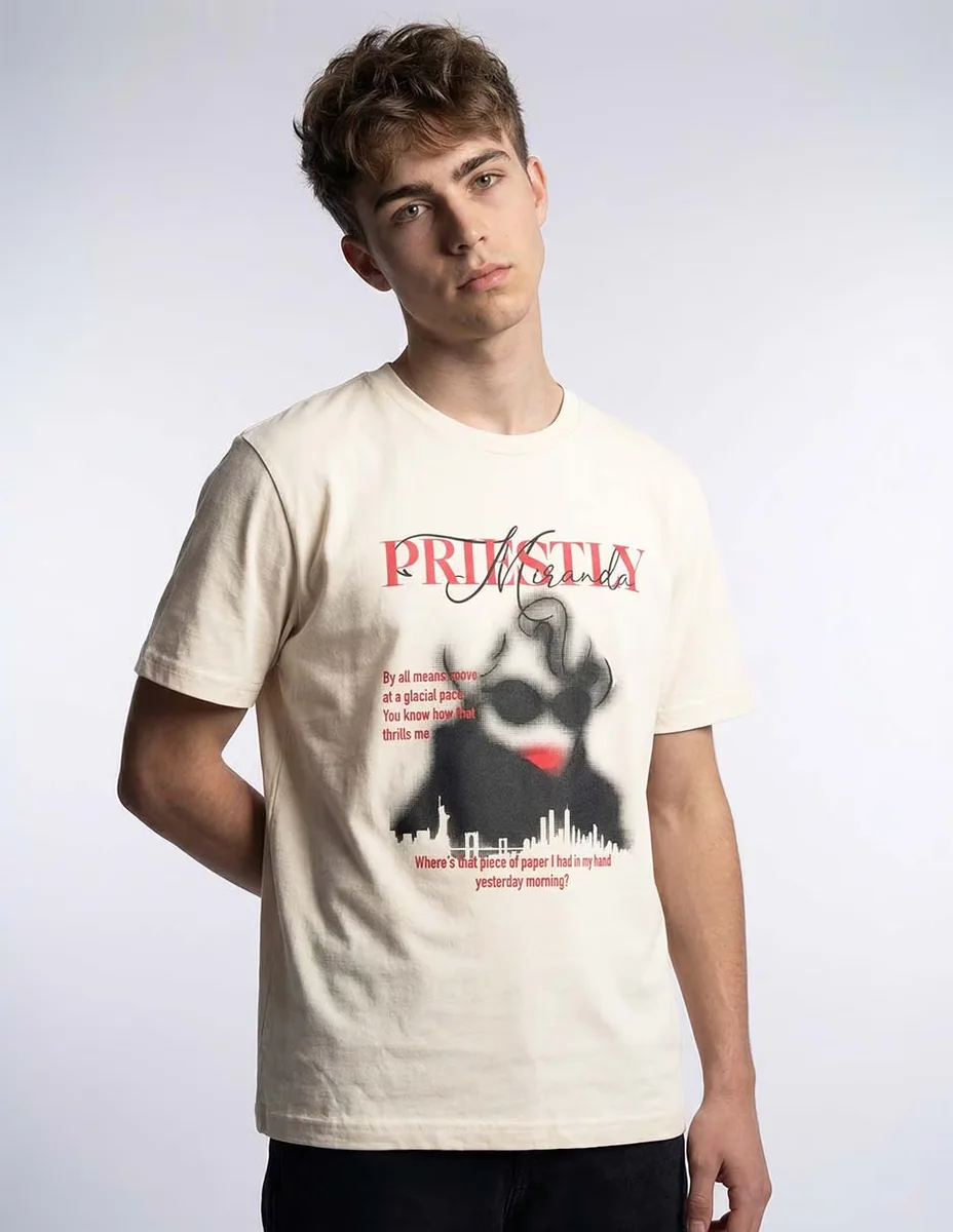 Playera Tee Bar The Devil Wears Prada cuello redondo