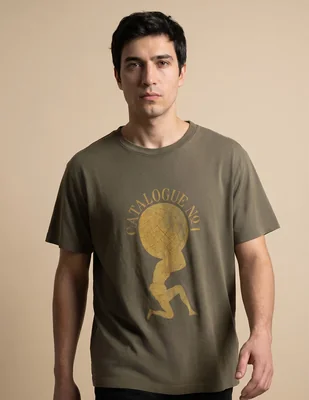 Playera cuello redondo para hombre