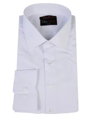 Camisa de vestir L.P.C. de bambú manga larga para hombre