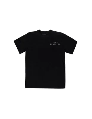 Playera Mascara De Latex Solo Leveling cuello redondo para hombre