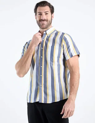 Camisa casual Regent Street manga corta para hombre