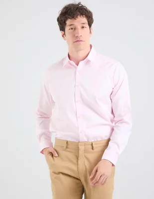 Camisa de vestir elemento uomo manga larga para hombre