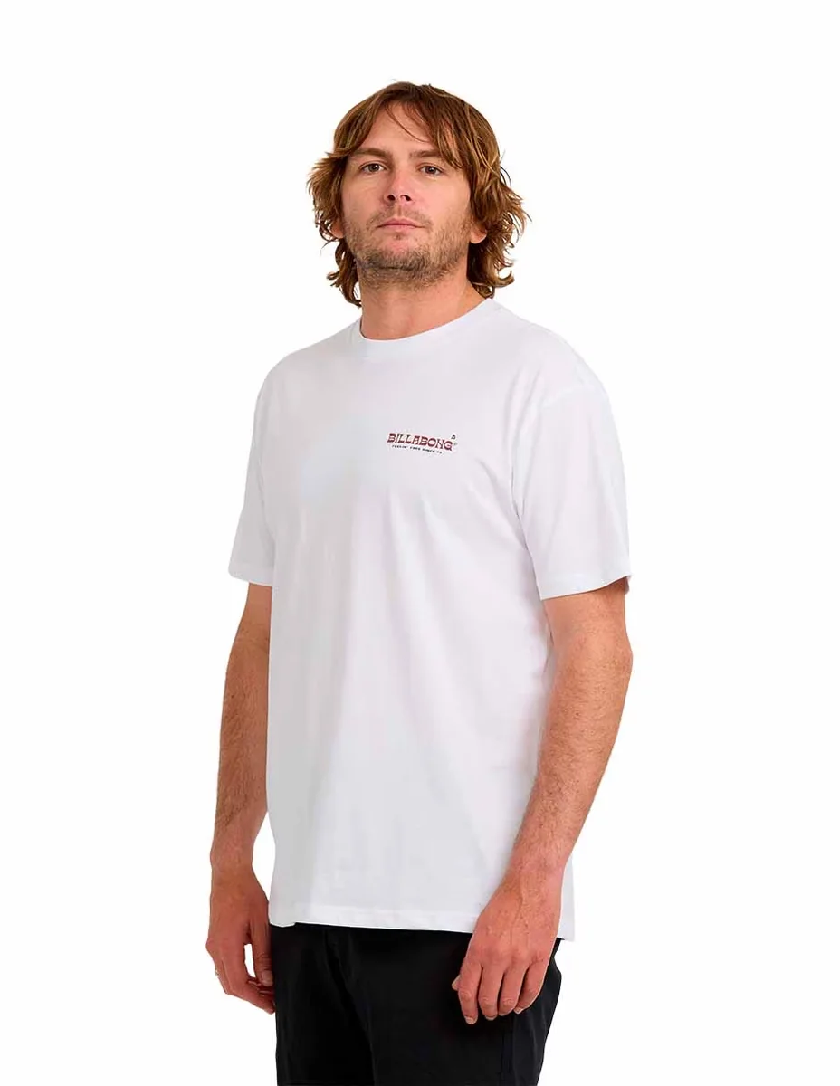 Playera billabong cuello redondo para hombre