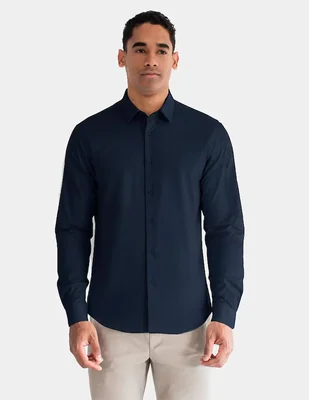 Camisa casual Generra manga larga para hombre