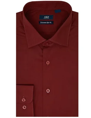 Camisa de vestir JBE de manga larga para hombre