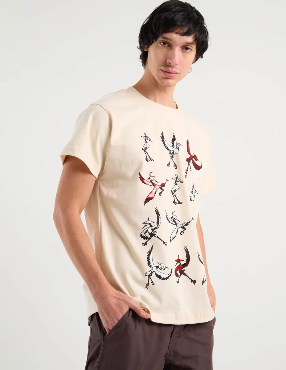 Playera Univrs cuello redondo para hombre