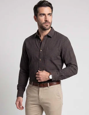Camisa JBE manga larga para hombre