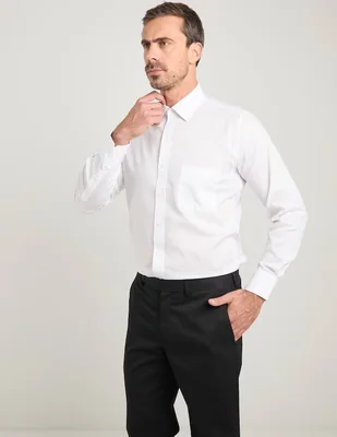 Camisa de vestir Manchester manga larga para hombre