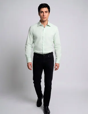Camisa formal l.p.c. Manga larga para hombre